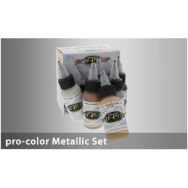 Hansa Pro-Color kit 5 colori metallici + 1 cleaner