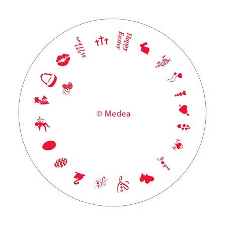 Easter/Valentine - Medea Design Wheel  - 1