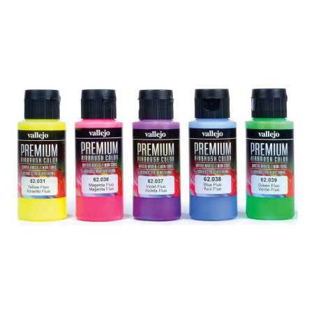 Premium Paint Set Fluorescent  - 1