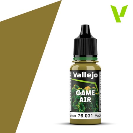 Colore Vallejo Game Air New Camouflage Green